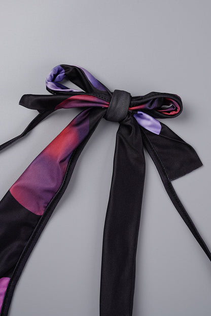 Yamel® | Abiti sexy stampati con scollo all'americana e gonna