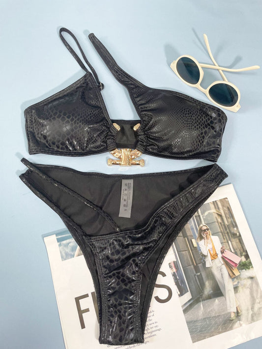 Bray® | Bikini con stampa serpente